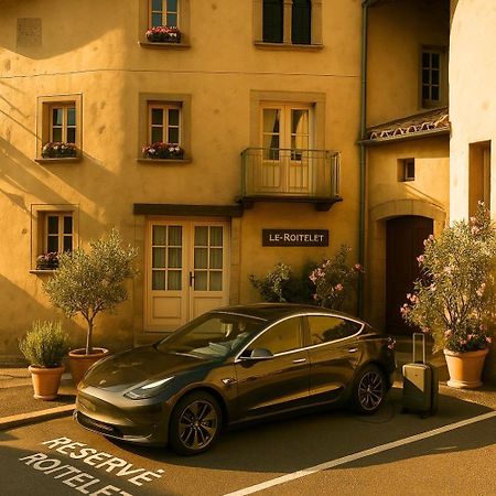 Appart'Hotel Chaleureux Au Coeur De Tullins - Le Roitelet Eksteriør bilde
